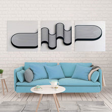 Cargar imagen en el visor de la galería, Cuadro completo de estilo cuadrado, Póster Colgante de 3 paneles, Cuadro de Lienzo, 3 partes GY0903218 Pintura de Lienzo Personalizado Personalizada con Foto, Texto o Logo