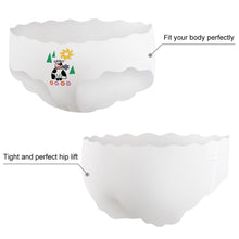 Cargar imagen en el visor de la galería, Calzoncillo de seda helada sin rastro de algodón puro para mujer FS0826003 Personalizado con Impresión Completa con Foto Logo Patrón Texto