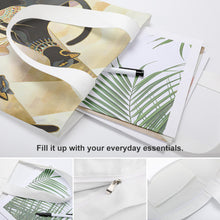 Cargar imagen en el visor de la galería, Bolsa de lona con bolsillo interior Estampado a una cara XB0601004 Personalizada con Foto Logo Patrón Texto