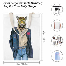 Cargar imagen en el visor de la galería, Bolsa de lona portátil impresión a doble cara XB0601006 Personalizada con Foto Logo Patrón Texto