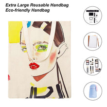 Cargar imagen en el visor de la galería, Bolsa de Lona 38x46CM Casual Gran Capacidad con Estampado XB0601008 Personalizada con Foto Logo Patrón Texto