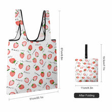 Cargar imagen en el visor de la galería, Bolsa de compras plegable ligera XB0601029 Personalizada con Impresión Completa con Foto Logo Patrón Texto