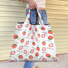 Cargar imagen en el visor de la galería, Bolsa de compras plegable ligera XB0601029 Personalizada con Impresión Completa con Foto Logo Patrón Texto