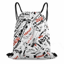 Cargar imagen en el visor de la galería, Mochila / Bolsa con cordones de deporte XB0604066 Personalizada con Impresión Completa con Foto Logo Patrón Texto