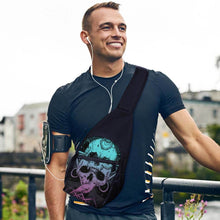 Cargar imagen en el visor de la galería, Bolsa de Pecho de Tela Oxford para mujer hombre XB0616000 Personalizada con Foto Logo Patrón Texto