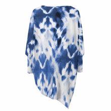 Cargar imagen en el visor de la galería, Camiseta manga larga con dobladillo irregular casual de moda para mujer XL Personalizada con Impresión Completa de una imagen con Foto Logo Patrón Texto