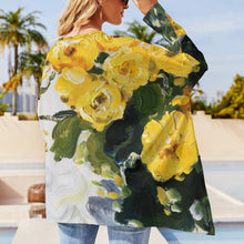 Cargar imagen en el visor de la galería, Camiseta manga larga con dobladillo irregular casual de moda para mujer XL Personalizada con Impresión Completa de múltiples imágenes con Foto Logo Patrón Texto