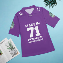 Cargar imagen en el visor de la galería, Camiseta de béisbol fútbol manga corta deportiva cuello en V secado rápido para hombre XT Personalizada con Impresión Completa de múltiples imágenes con Foto Logo Patrón Texto