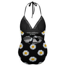 Cargar imagen en el visor de la galería, Bañador / Traje de baño Talla Grande de Una Pieza de estilo halter para Mujer YS20001 Personalizado con Foto Logo Patrón Texto (Impresión Completa de múltiples imágenes)