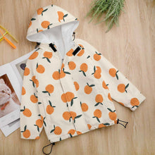 Cargar imagen en el visor de la galería, Chaqueta Infantil con Capucha de velcro de manga larga para niños niñas A681 Personalizada con Impresión Completa de múltiples imágenes con Foto Logo Patrón Texto