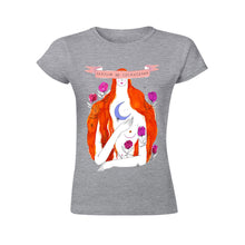 Cargar imagen en el visor de la galería, Camiseta de manga corta Deportiva para Mujer de Algodón FS0803018 Personalizada con Impresión Delantera y Trasera con Foto Logo Patrón Texto