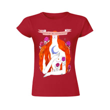 Cargar imagen en el visor de la galería, Camiseta de manga corta Deportiva para Mujer de Algodón FS0803018 Personalizada con Impresión Delantera y Trasera con Foto Logo Patrón Texto