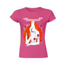 Cargar imagen en el visor de la galería, Camiseta de manga corta Deportiva para Mujer de Algodón FS0803018 Personalizada con Impresión Delantera y Trasera con Foto Logo Patrón Texto