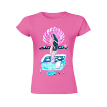 Cargar imagen en el visor de la galería, Camiseta manga corta cuello redondo de Algodón para Mujer FS0803017 Personalizada con Impresión Delantera con Foto Logo Patrón Texto