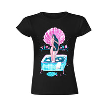 Cargar imagen en el visor de la galería, Camiseta manga corta cuello redondo de Algodón para Mujer FS0803017 Personalizada con Impresión Delantera con Foto Logo Patrón Texto