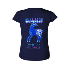 Cargar imagen en el visor de la galería, Camiseta Algodón Suave Casual de Manga Corta para Mujer FS0803020 Personalizada con Impresión Trasera con Foto Logo Patrón Texto