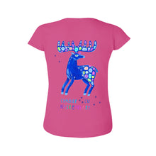 Cargar imagen en el visor de la galería, Camiseta Algodón Suave Casual de Manga Corta para Mujer FS0803020 Personalizada con Impresión Trasera con Foto Logo Patrón Texto