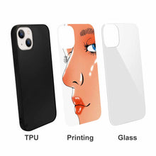 Cargar imagen en el visor de la galería, Fundas de Vidrio para Teléfono Móvil Apple 13 Mini iPhone 13mini 3C0705097 Personalizado Personalizada con Foto, Texto o Logo