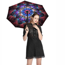 Cargar imagen en el visor de la galería, Paraguas Automático de 3-Pliegues de Bolsillo ZYS06-8K con Diseño Personalizado impresión de Tus Fotos o Textos