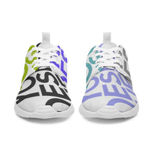 Cargar imagen en el visor de la galería, Zapatos Deportivos de moda Diseño Asimétrico para Mujer Hombre FS0806015 Personalizados con Impresión Completa con Foto Logo Patrón Texto
