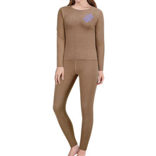 Cargar imagen en el visor de la galería, Ropa Térmica Conjunto para Mujer BR001 Personalizada con Impresión Completa de Una Imagen con Foto Logo Patrón Texto