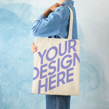 Cargar imagen en el visor de la galería, Bolsa de lona casual Big Martin 38x41CM con estampado a doble cara XB0601009 Personalizada con Foto Logo Patrón Texto