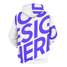 Cargar imagen en el visor de la galería, Sudadera con capucha para hombre A37H sudadera con capucha gráfica personalizado con patrón foto texto (impresión de imagen única)