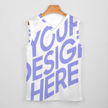 Cargar imagen en el visor de la galería, Chaleco de Baloncesto / Camiseta sin Mangas para hombre RK Personalizado con Impresión Completa de una sola imagen con Foto Logo Patrón Texto