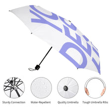 Cargar imagen en el visor de la galería, Paraguas Plegable de 3 Pliegues Manual / Automático con Estampado para Lluvia JJ0513039 Personalizado con Impresión de Dos Imágenes con Foto Logo Patrón Texto