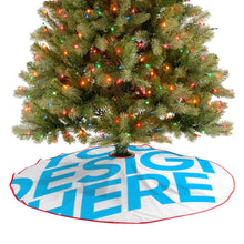 Cargar imagen en el visor de la galería, Faldas para Árbol de Navidad con Diseño Personalizado de Tu Foto o Texto