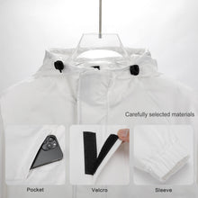Cargar imagen en el visor de la galería, Chaqueta Manga Larga Ligera de Moda Deportiva con Estampado protegido de Viento Lluvia para Mujer A541 Personalizada con Impresión Completa de una imagen con Foto Logo Patrón Texto