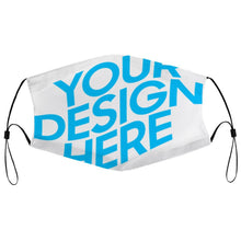 Cargar imagen en el visor de la galería, Mascarilla para Adultos sin Filtro de Poliéster con Diseño Personalizado de Tu Foto o Texto