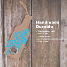 Cargar imagen en el visor de la galería, Sacacorcho de Cerveza con Diseño Personalizado Personalizada de Tus Fotos o Textos