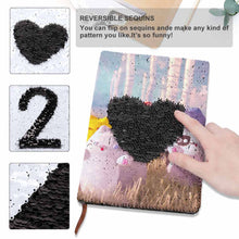Cargar imagen en el visor de la galería, Cuaderno de lentejuelas para niñas y niños BG1613016 Personalizado Personalizada con Foto, Texto o Logo