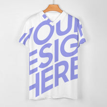 Cargar imagen en el visor de la galería, Camiseta Deportiva Transpirable de Fútbol Manga Corta para Hombre 3Z06 Personalizada con Impresión Completa de Una Imagen con Foto Logo Patrón Texto