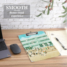 Cargar imagen en el visor de la galería, Tabla con clip Portapapeles de madera tamaño A4 estándar y carta con clip de metal discreto BG1613019 Personalizado Personalizada con Foto, Texto o Logo