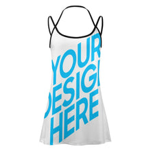 Cargar imagen en el visor de la galería, Chaleco/Camiseta sin Mangas de Verano para Mujer Personalizada MK Estampado de Una Imágen con Logo Patrón Texto Foto