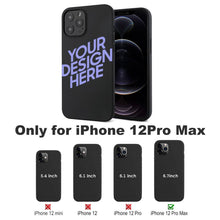 Cargar imagen en el visor de la galería, Carcasa de Teléfono de TPU de Serie Apple 12 Funda de Móvil para iPhone 12 Mini / iPhone 12 / iPhone 12 Pro / iPhone 12 Pro Max 3C0705078 Personalizada Impresion Completa de Una Imagen con Foto Logo Patrón Texto