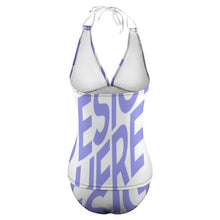 Cargar imagen en el visor de la galería, Tankini de moda verano con estampado de 2 piezas de mujer F48KA01 Personalizado con Impresión Completa de una imagen con Foto Logo Patrón Texto