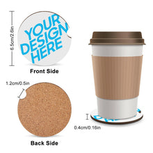 Cargar imagen en el visor de la galería, Posavasos de Coche con Diseño Personaliza deTus Imágenes o Nombres