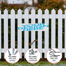 Cargar imagen en el visor de la galería, Letrero Tabla Tablero Índice de Hojalata GY0903318 Personalizado Personalizada con Foto, Texto o Logo