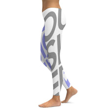 Cargar imagen en el visor de la galería, Leggings Deportivos de Yoga Mallas Largas de Fitness Ejercicio de Cintura Alta para Mujer SY010 Personalizados con Impresión Completa de múltiples imágenes con Foto Logo Patrón Texto
