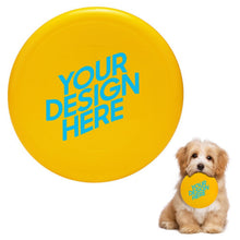 Cargar imagen en el visor de la galería, Nerf Dog Juguete de PC frisbee para perro, disco volador para cachorros, juguete para reaccionar más rápido, juguetes interactivos para perros pequeños, medianos y ligeros CW1505000 Personalizado Personalizada con Foto, Texto o Logo