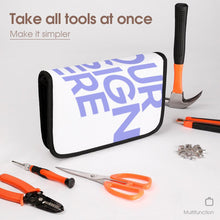 Cargar imagen en el visor de la galería, Bolsa de Almacenamiento Multifuncional Pelgable para Herramienta / Bolsa de Almacenaje para Ordenador iPad para Hogar Oficina XB0603014 Personalizada Impresión Completa de Una Imagen con Foto Logo Patrón Texto