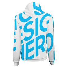 Cargar imagen en el visor de la galería, Sudadera Deportiva con Capucha de Felpa para hombre FS0816072 Personalizada con impresión completa de una imagen con Foto Logo Patrón Texto