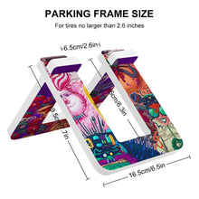 Cargar imagen en el visor de la galería, Soporte de almacenamiento para bicicleta Soporte de estacionamiento para bicicleta organizador de almacenamiento de bicicletas para interiores y exteriores QC1103005 Personalizado Personalizada con Foto, Texto o Logo