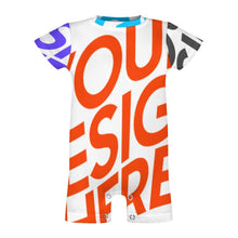 Cargar imagen en el visor de la galería, Bebé romper mono unisex mono de manga corta PLR personalizado con patrón foto texto (impresión de imágenes múltiples)