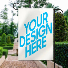 Cargar imagen en el visor de la galería, Bandera de Jardín de Poliéster Personalizada con Tus imágenes o Patrones Online