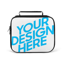 Cargar imagen en el visor de la galería, XB0602023 Bolsa Bolso Paquete de comida cuadrada Personalizado con Foto o Mensajes de Texto - una talla