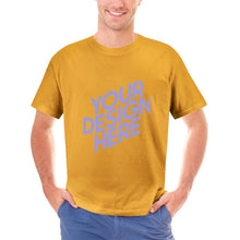 Cargar imagen en el visor de la galería, Camiseta 100% Algodón Manga Corta Casual Clásica para hombre FS0803015 con Impresión Delantera de Una Imagen con Foto Logo Patrón Texto